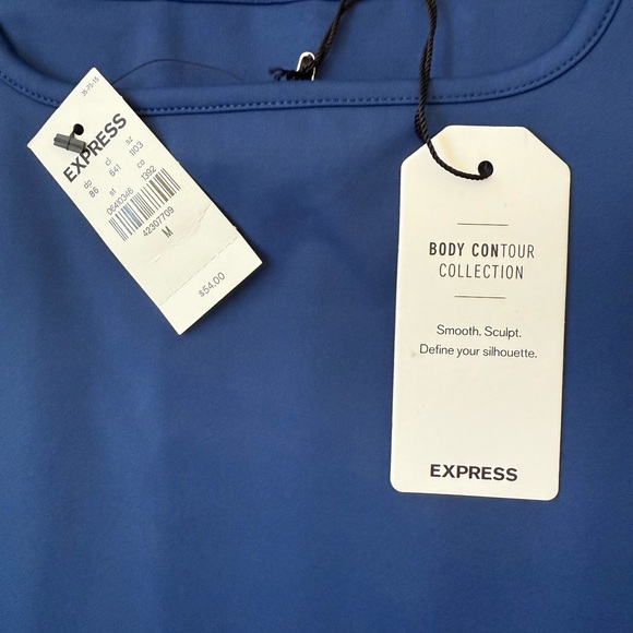 Express Body Con Collection NWT corset style top with flexible boning - Picture 6 of 9